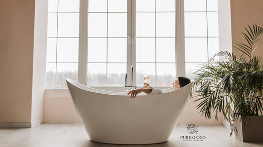 Natural remedies for dry, winter skin care blog by pure and coco