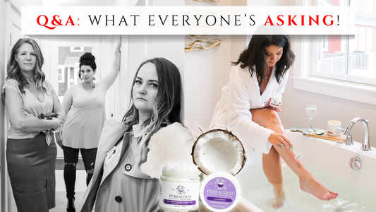 Q&A About Coconut Oil Sugar Scrub Uses for Women with Dry, Eczema Skin