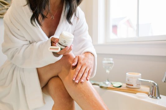 Naturally younger looking skincare routine and products