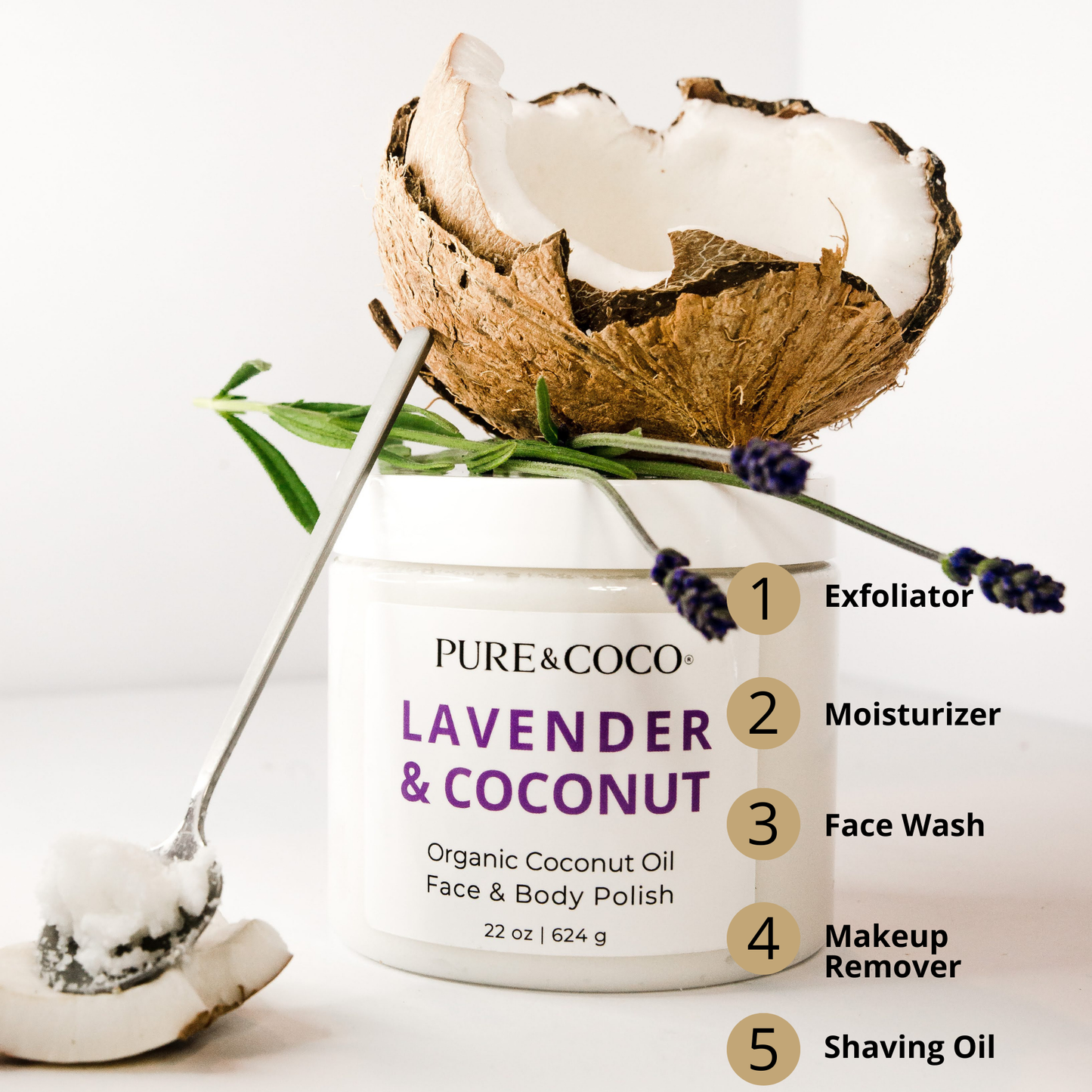 Lavender_and_coconut_organic_coconut_oil_face_and_body_polish_5_benefits_pure_and_coco