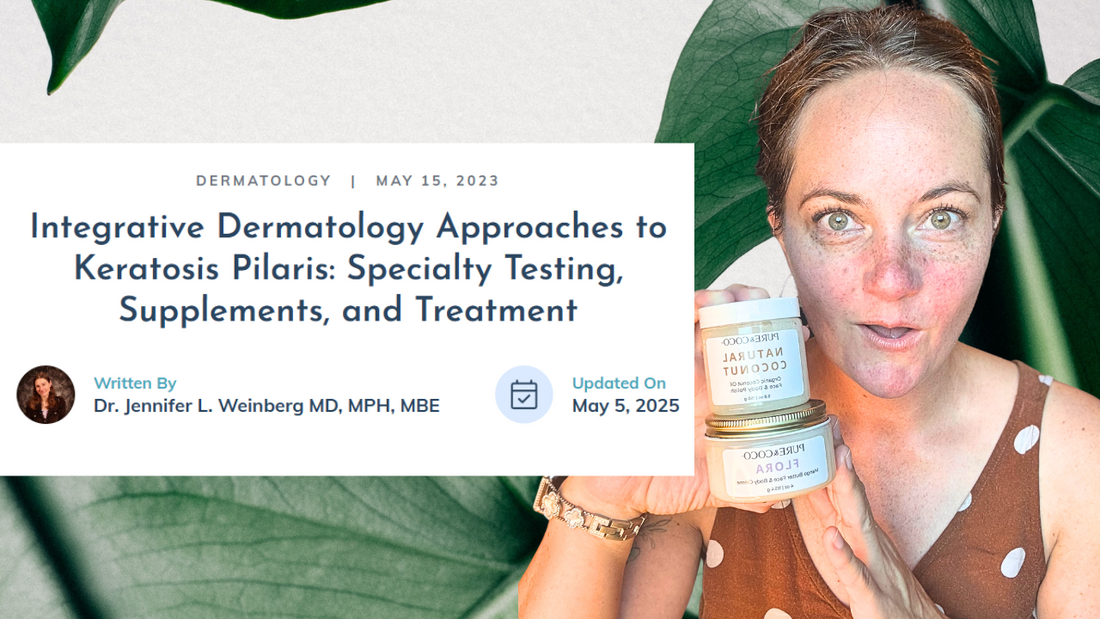 Coconut Oil for Keratosis Pilaris: What This Medical Study REVEALS_Pure and Coco_YouTube Channel