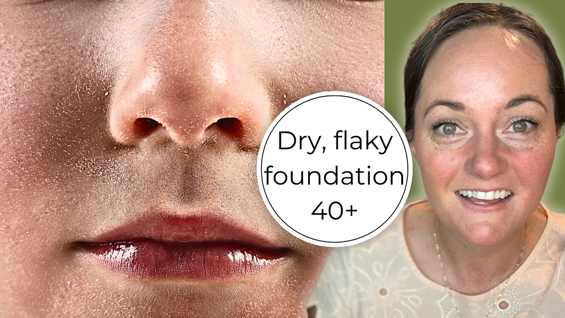 How To Apply Foundation On Dry, Flaky Skin for Women 40+ in 2025_Pure and Coco