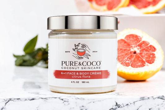 Citrus Flora 6-in-1 Face & Body Creme | Pure & Coco
