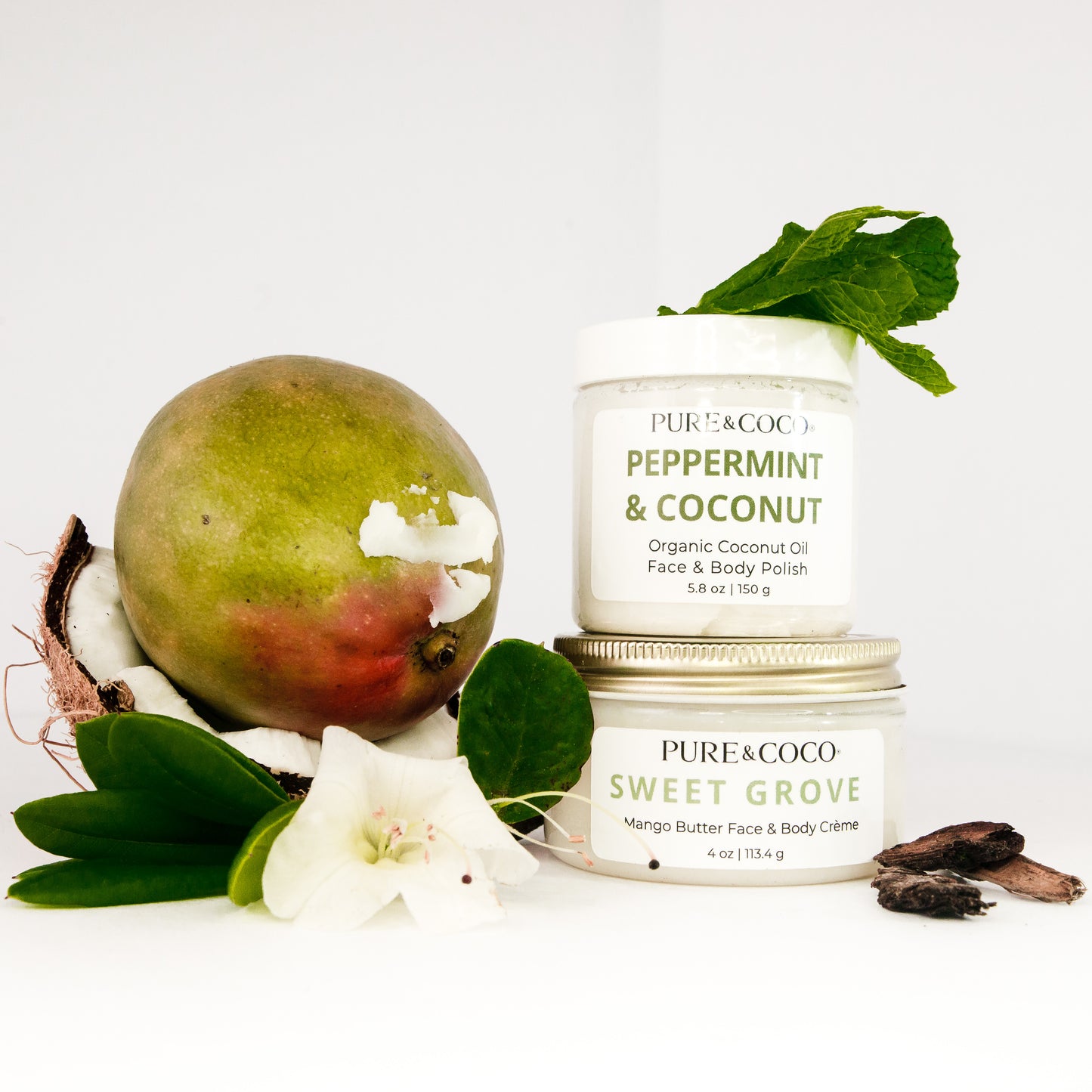 PEPPERMINT SANDALWOOD & COCONUT 2-Step Routine