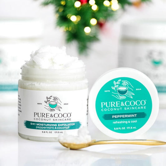 PEPPERMINT & COCONUT Moisturizing Exfoliators