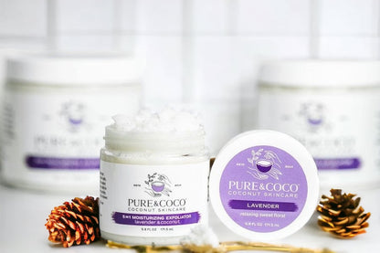 Lavender & Coconut Moisturizing Exfoliators