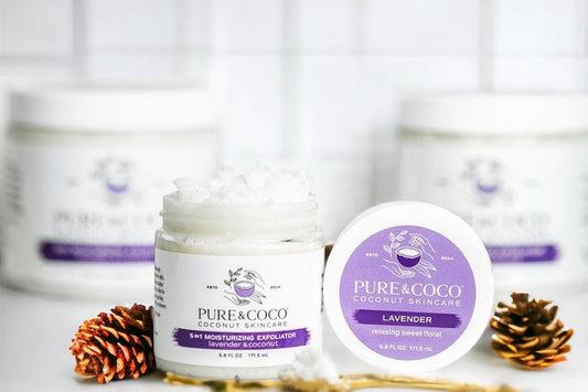Lavender & Coconut Moisturizing Exfoliators