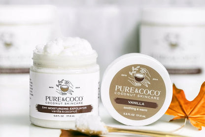 Vanilla & Coconut Moisturizing Exfoliators