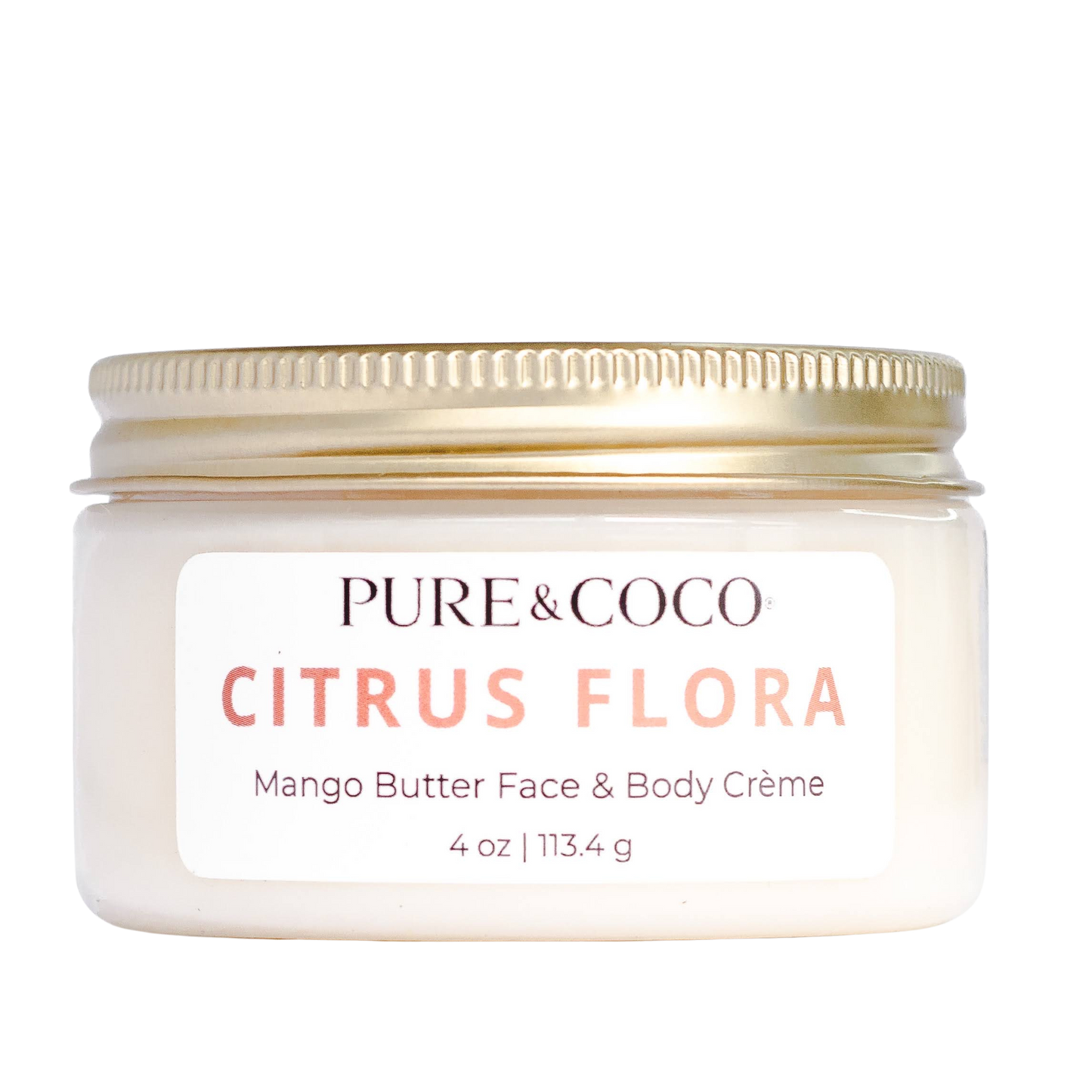 CITRUS FLORA Mango Butter Face & Body Crème