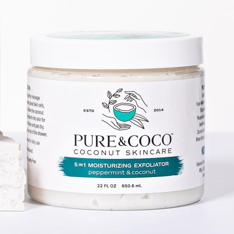 PEPPERMINT & COCONUT Moisturizing Exfoliators