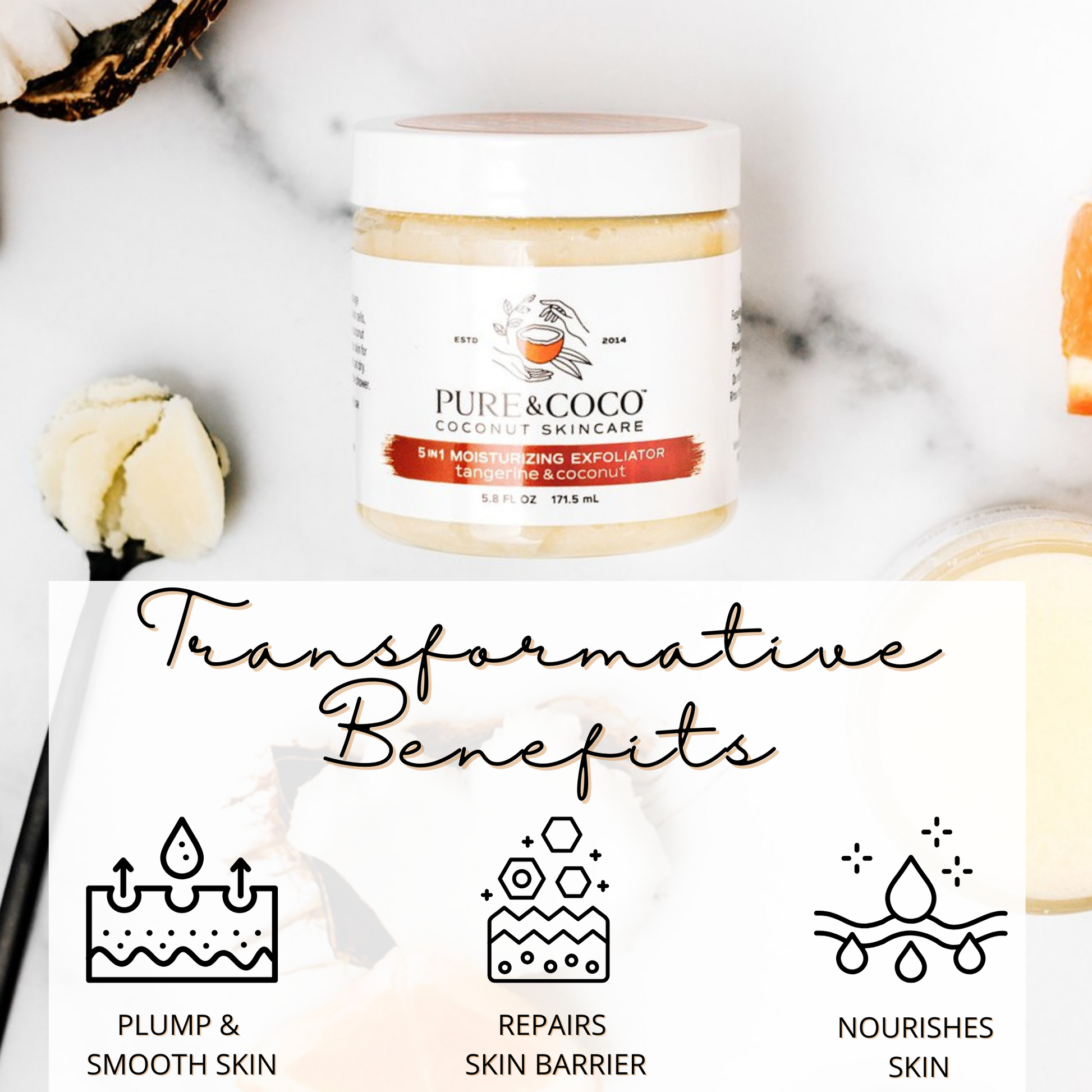 tangerine_and_coconut_oil_sugar_scrubs_for_face_and_body_ingredients_benefits_pure_and_coco